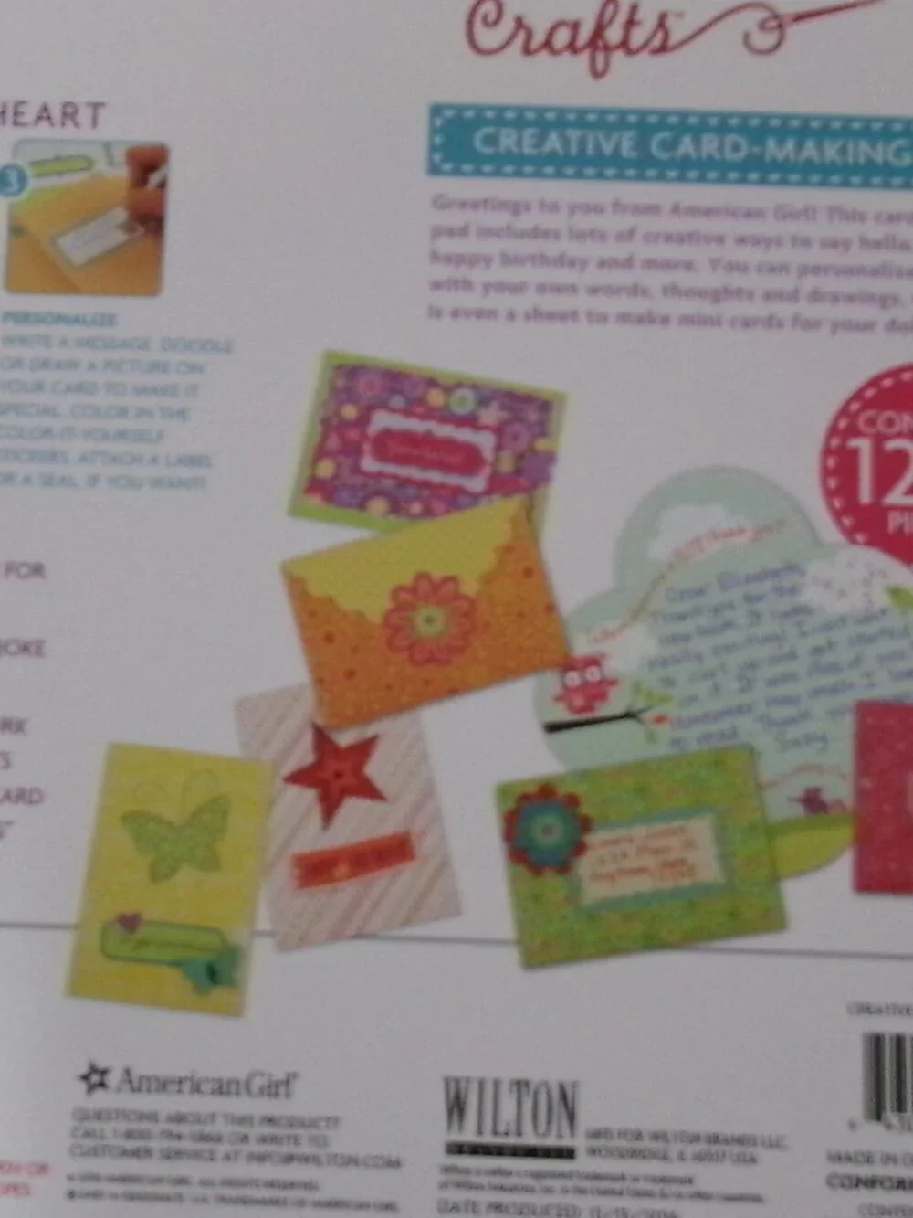 NWT American Girl Crafts Cards and American Girl Dress Up Stickers